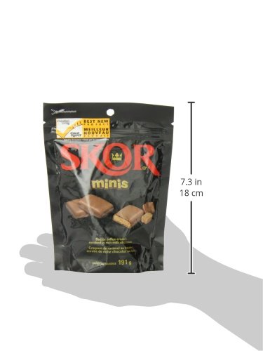 SKOR Chocolate Candy Bars with Buttered Toffee, Minis, 191 Gram - Image 4