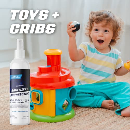BRIOTECH Sanitizer + Disinfectant, Kills 99.99% of Viruses & Bacteria, HOCl Hypochlorous Spray, 0% Bleach, 0% Alcohol, Food Contact Safe, Eliminate Non-Living Allergens & Remove Pet Odor - Image 5